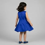 robe bleu valentino 2