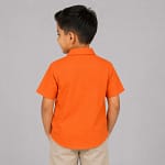 chemise orange