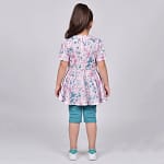 ensemble fleuri rose