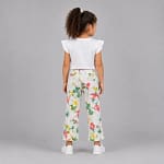 pantalon fleuri