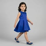 robe bleu valentino 2