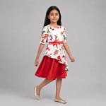 robe fleuri rouge (2)