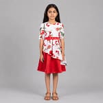 robe fleuri rouge (2)