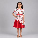 robe fleuri rouge (2)
