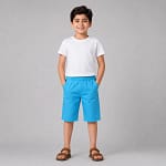 short bleu